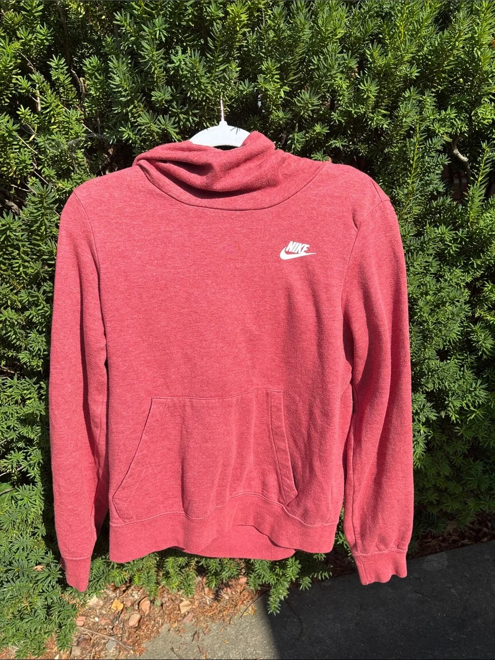 Nike Women's Cowl Neck Pullover - Red